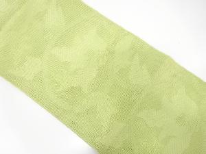 羅唐花模様織出し名古屋帯